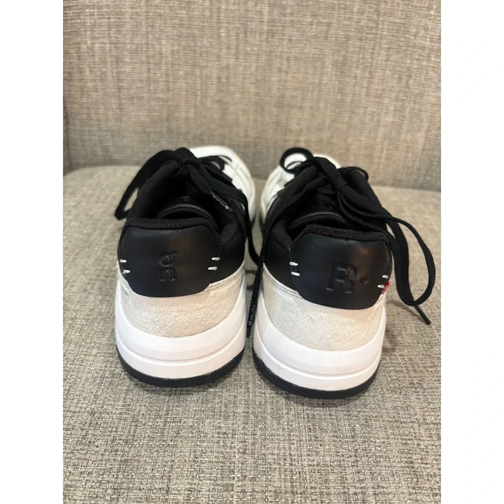 On Running The Roger Clubhouse White Black Sneakers Mens 10 3MF10640462